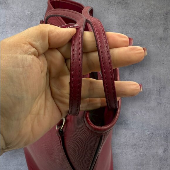Louis Vuitton Epi Neverfull MM Fuchsia Pink - Picture 10 of 11